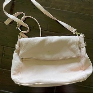 Kate Spade light pink flap top purse